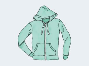 Dummy Hoodie with Zipper