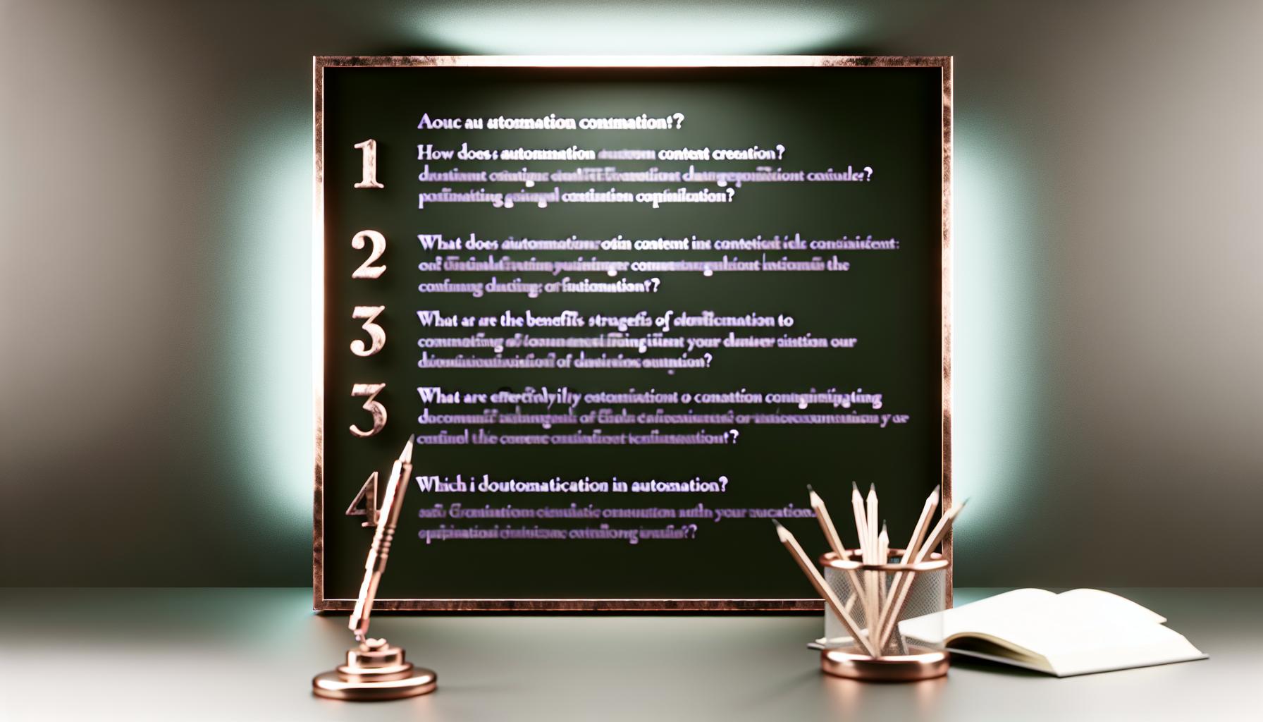 Automatisation création contenus