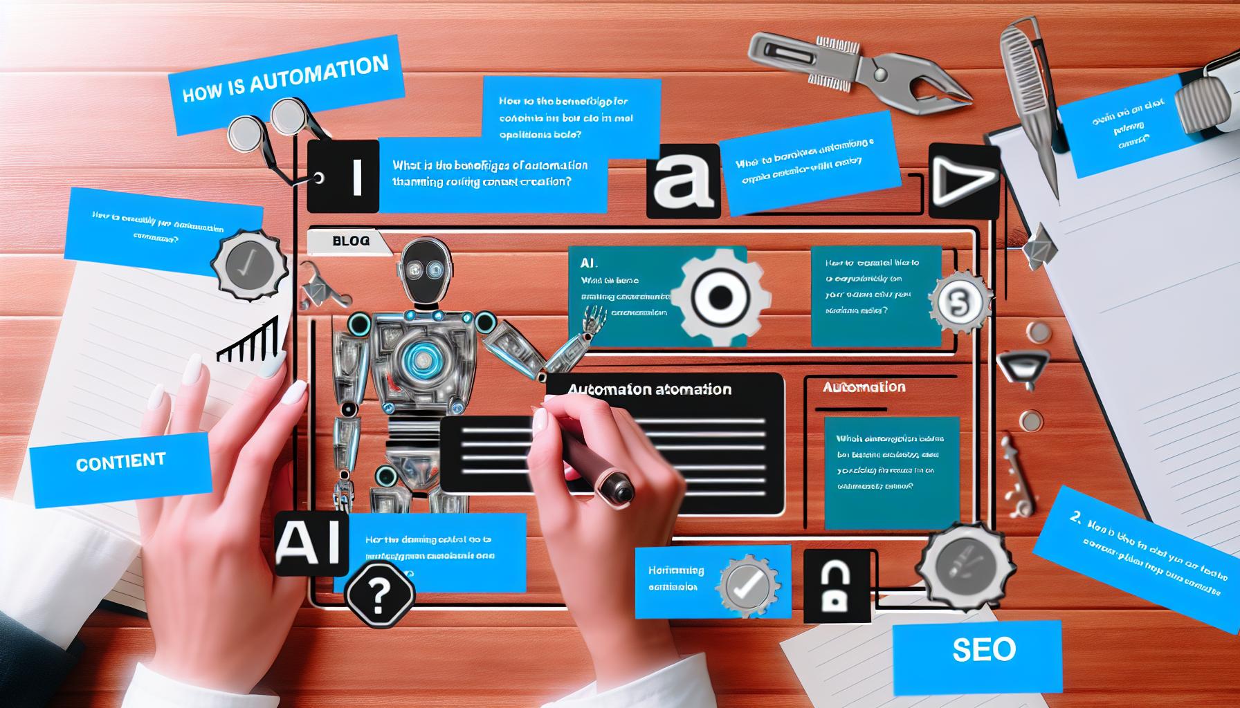Automatisation création contenus et visibilité