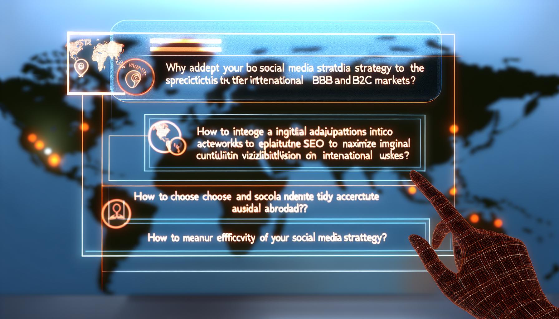 Stratégie Social Media Marchés Internationaux