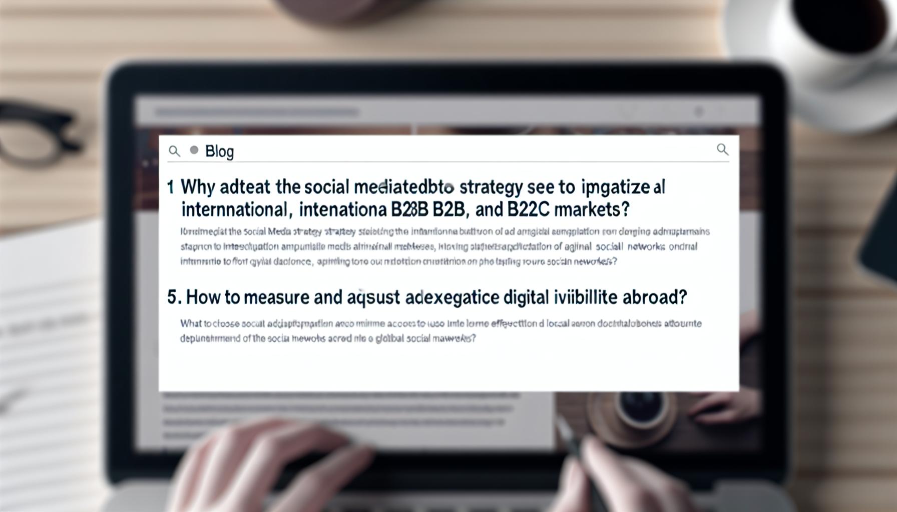 Adaptation culturelle stratégie social media