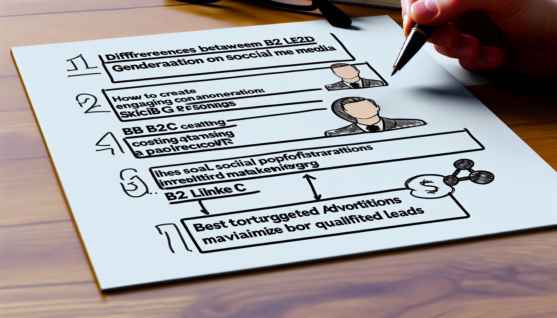 Stratégies génération leads B2B et B2C